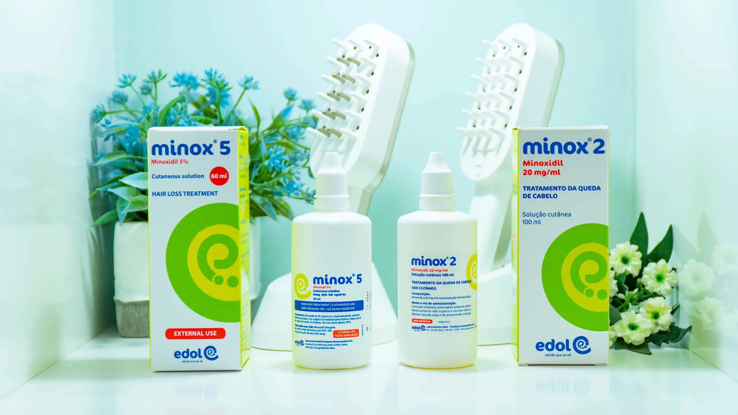 Minox 5 thúc đẩy tuần hoàn máu dưới da đầu, nuôi dưỡng nang tóc, kích thích mọc tóc nhanh và chắc khỏe hơn