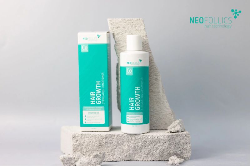 Bộ gội-xả Neofollics giúp tăng cường dưỡng chất nuôi dưỡng da đầu và tóc phát triển khỏe mạnh