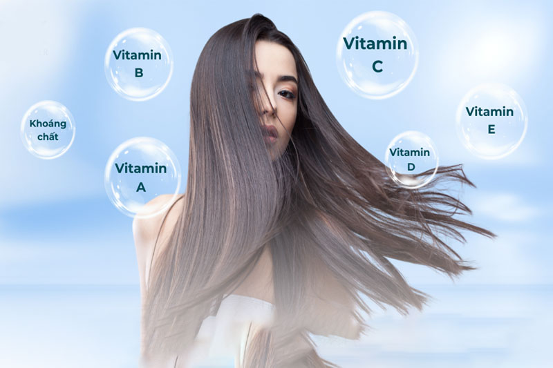 Vitamin và khoáng chất rất cần thiết cho một mái tóc khỏe mạnh và suôn mượt